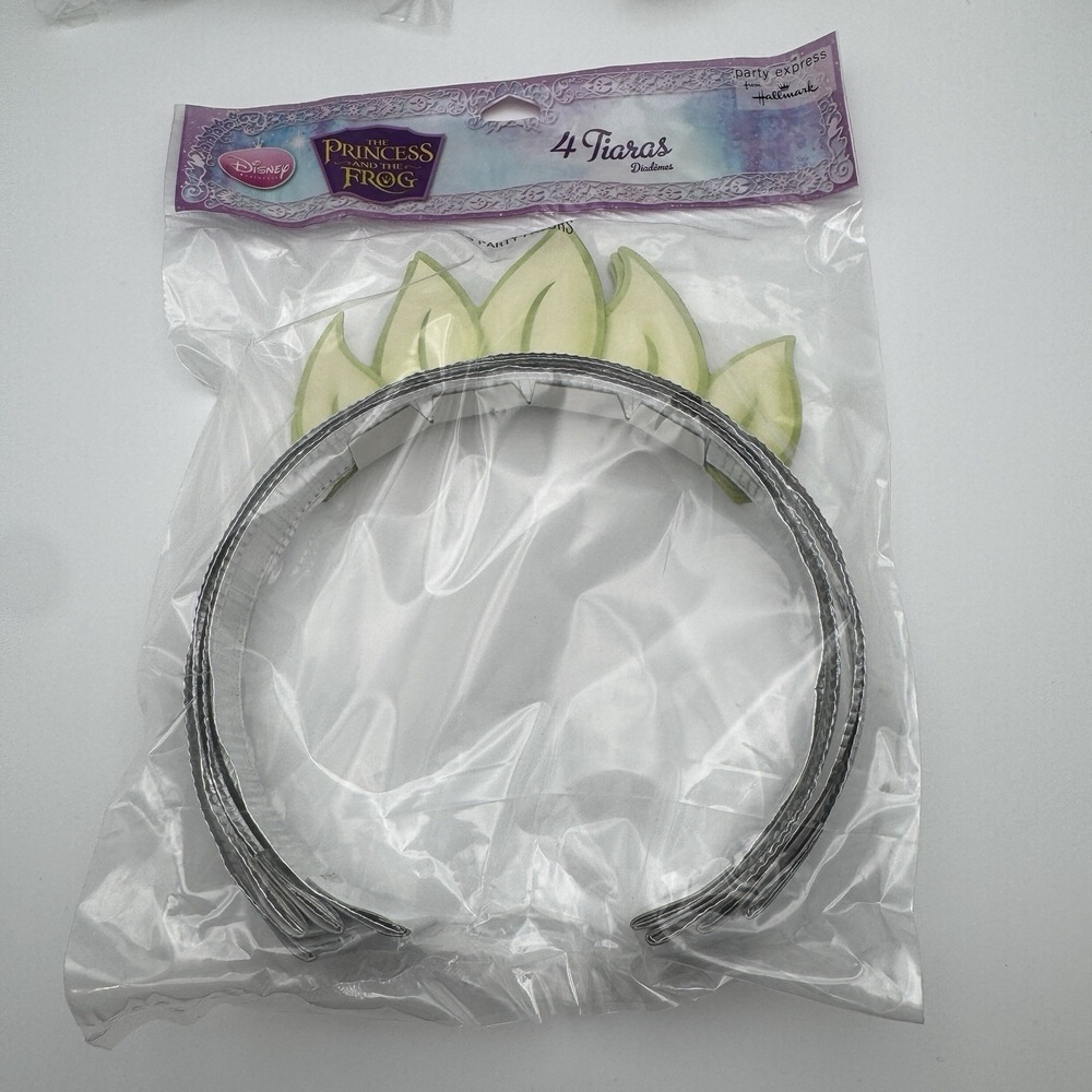 24 Disney Princess and the Frog Tiaras ~ Birthday Theme Party Tiara New Sealed - Picture 2 of 6